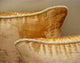 Throw Pillow Covers 26" x 26" Pillowcase Gold Velvet Solid Color - Gold Shimmer