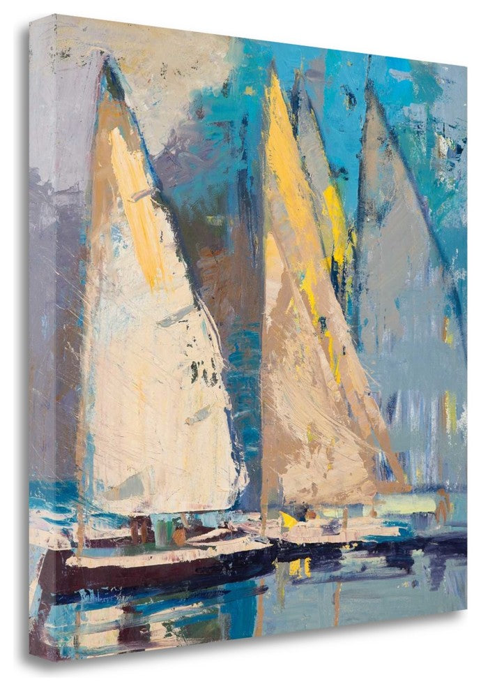 "Breeze, Sail And Sky" By Beth A. Forst, Giclee Print on Gallery Wrap Canvas
