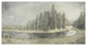 "Landscape Trio IV" Digital Paper Print by Danhui Nai, 38"x20"