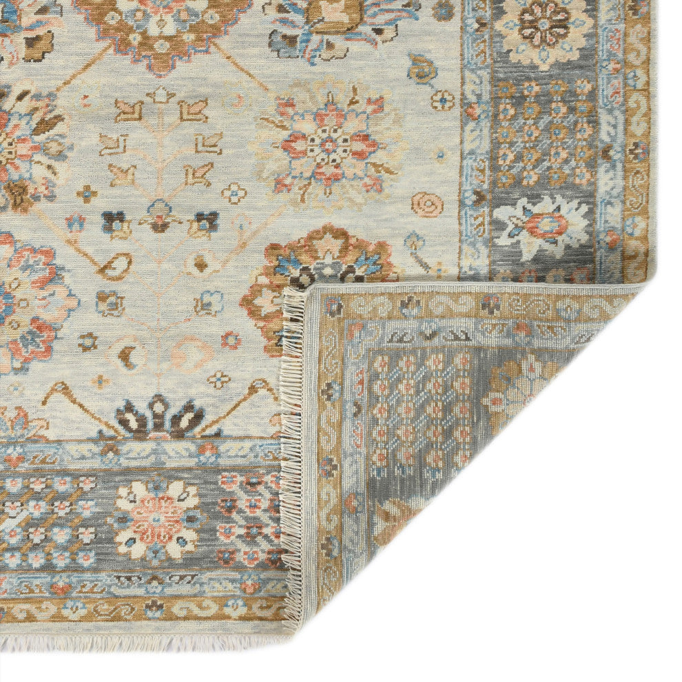 Blu Stanhope Area Rug, Ivory, 10' x 14', Geometric