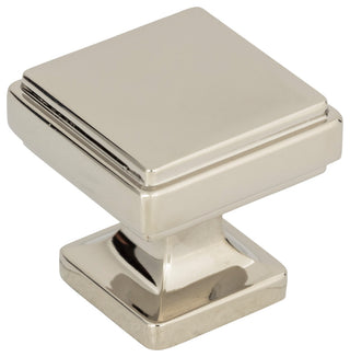 Atlas Homewares A201 Kate 1-1/4 Inch Square Cabinet Knob - Warm Brass