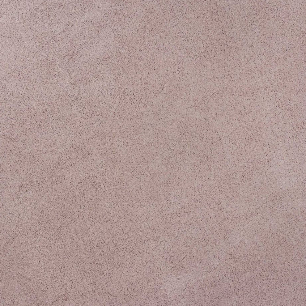 HomeRoots 8' Round Polyester Rose Pink Area Rug
