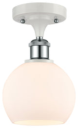 Innovations 516-1C-WPC-G121-6-LED 1 Light Semi-Flush Mount