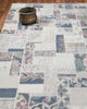 Luxor Polyester Vintage Oriental Area Rug Carpet, 6' X 9'