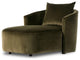 Farrah Chaise Lounge Surrey Olive