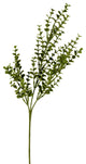 Vickerman Ff190726 26" Artificial Green Eucalyptus Bush, Set of 4
