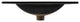 Ancillary 3-Hole Contemporary Rectangular Ceramic Single Sink Basin Vanity Top