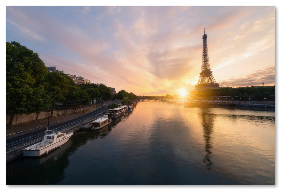 Mathieu Rivrin ''Stay Up Paris'' Canvas Art, 47x30