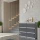 ECHO Dresser, White/Grey