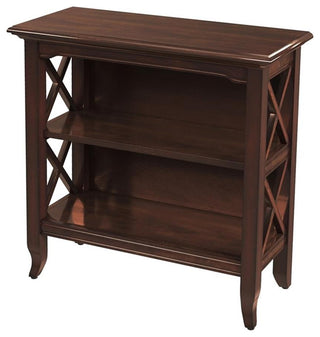 Butler Specialty Plantation Cherry 2 Shelf Low Bookcase In Cherry