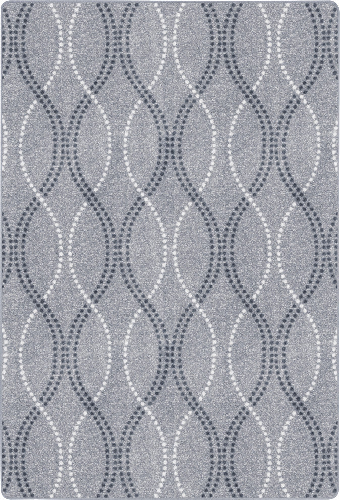 Joy Carpets Impressions Seventh Heaven Area Rug, Smoke, 5'4"x7'8"