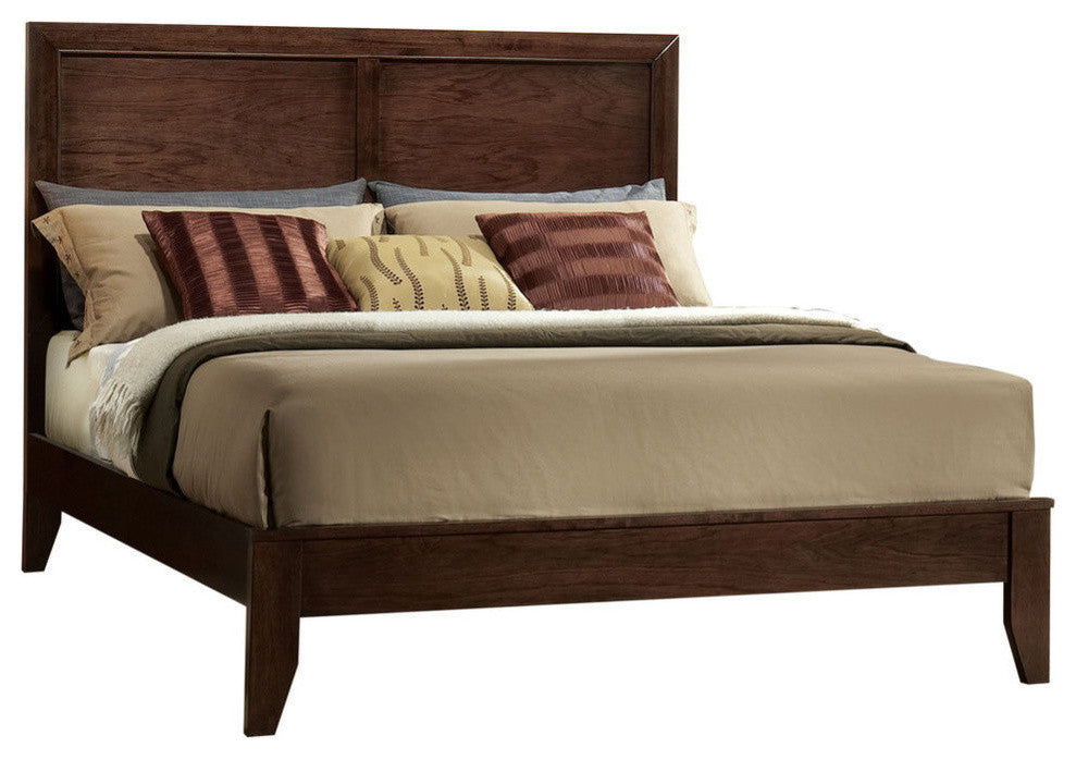 Madison Bed, Espresso, Queen Bed