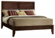 Madison Bed, Espresso, Queen Bed