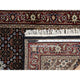 Black Hand Knotted, Tebraz Mahi Wool and Silk XL Runner Rug, 2'6"x26'3"