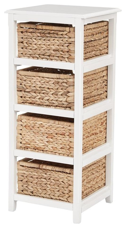 Angled front view on white background displaying all baskets.