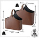 2 Piece Magazine Holder Racks in Faux Nubuck