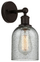 Innovations 616-1W-OB-G257 Caledonia 1 Light 5" Sconce, Oil Rubbed Bronze