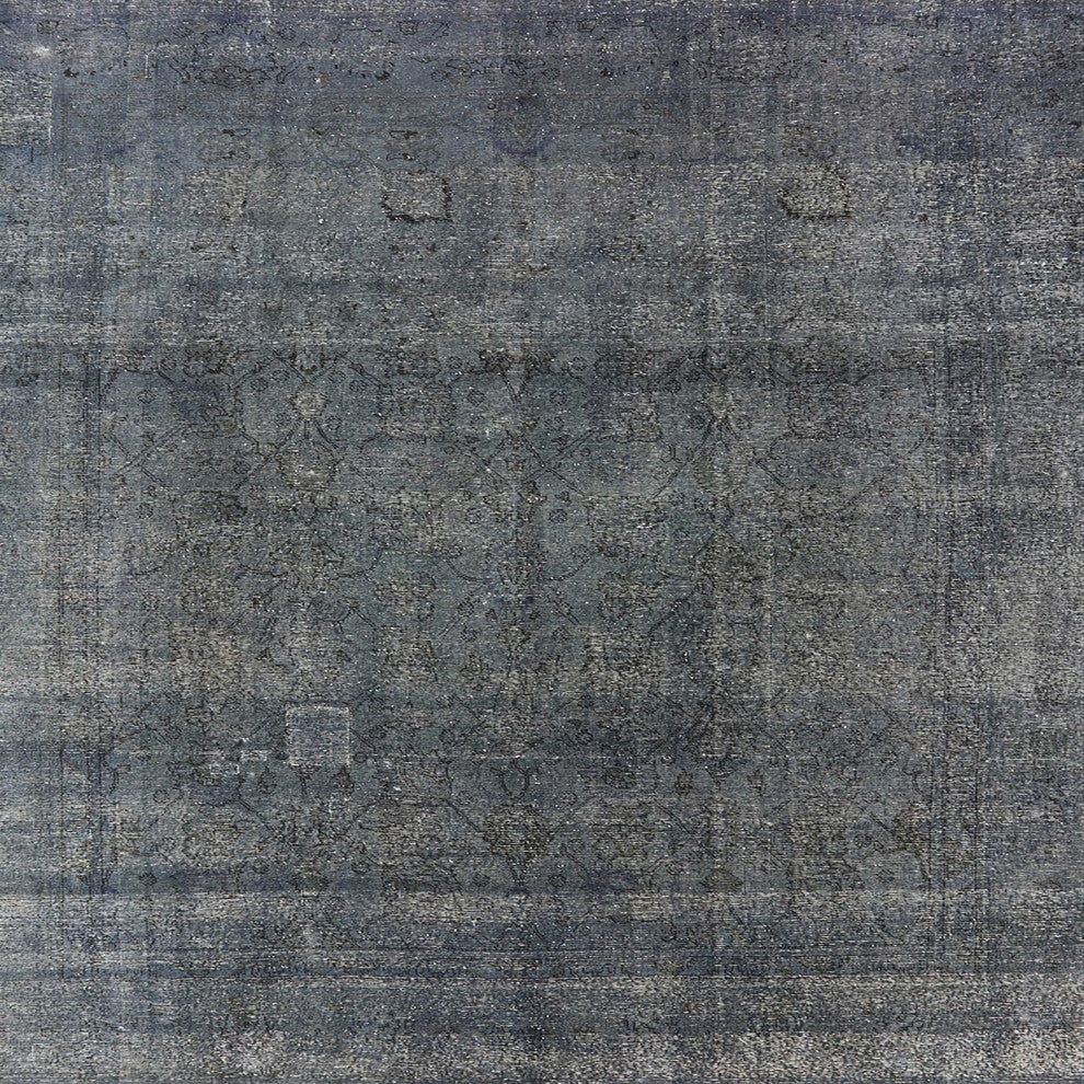 Ahgly Company Indoor Square Mid-Century Modern Area Rugs, 7' Square