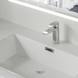 Beacon Bath Vanity, High Gloss White, 60", Single Sink, Wall Mount