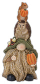 Stacking Gnome With Animals Figurine, Set of 2