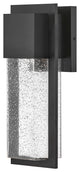 Lark Alex 15.75" Small Outdoor Wall Mount Sconce, Black