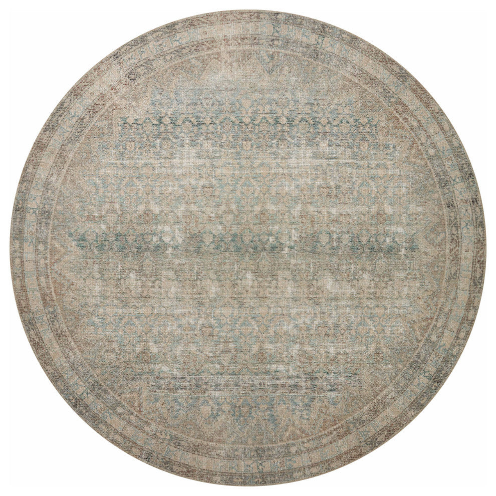 Angela Rose x Loloi Aubrey Area Rug, Jade / Natural, 2''-6" X 9''-6"