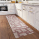 Indoor/Outdoor Sedona SN4 Taupe Machine Washable 2'3" x 10' Runner Rug