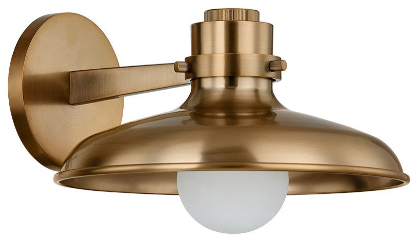 Rainhill 1-Light Wall Sconce, Patina Brass