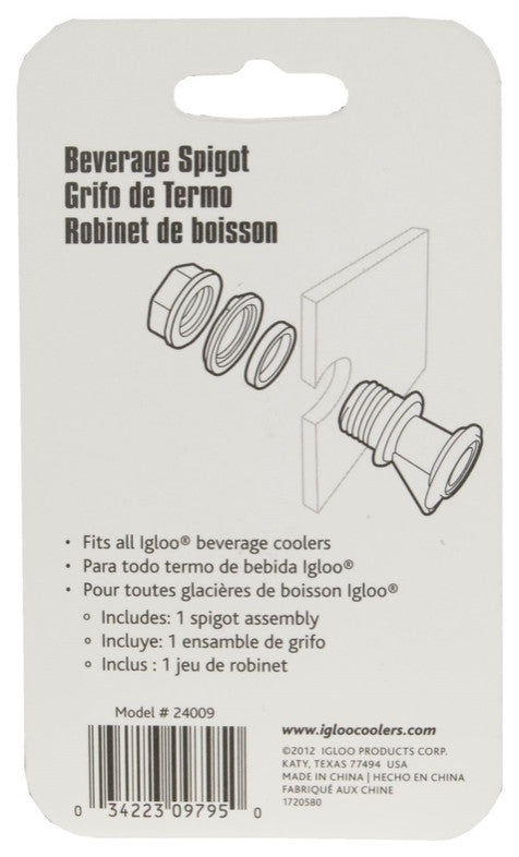 Igloo 24009 Replacement Spigot, White