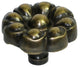 Round Floral Design Knob
