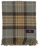 Prince of Scots Highland Tweed Merino Wool Throw, McKellar
