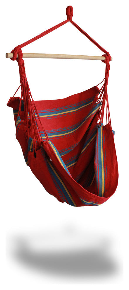 Hammaka Woven Fabric Chair, Red