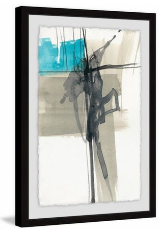 "Kinetic Grid I" Framed Painting Print, 30"x45"