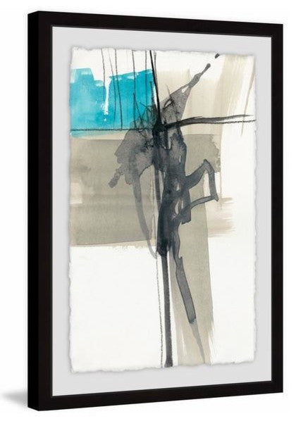 "Kinetic Grid I" Framed Painting Print, 30"x45"