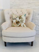 Valencia Rouge Luxury Throw Pillow, 20"x26" Standard