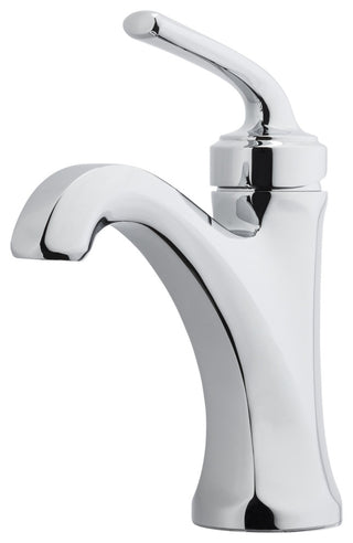 Arterra Single Control 4" Centerset Bathroom Faucet, Polished Chrome