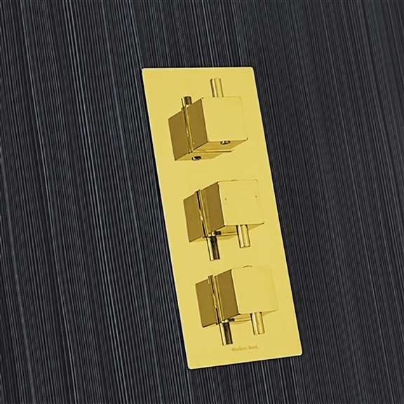 Rainfall Shower System Fontana Gold Rain Shower System