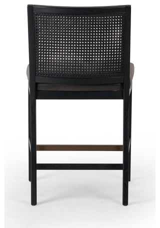 Antonia Armless Dining Stool-Blk-Counter
