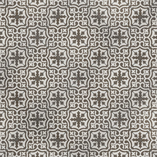 Berkeley Encaustic Ceramic Floor and Wall Tile, Charcoal Brown