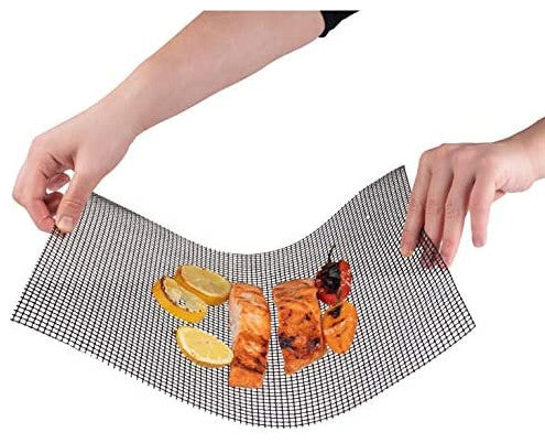 Flavor Flow Reusable Mesh Grill Mats