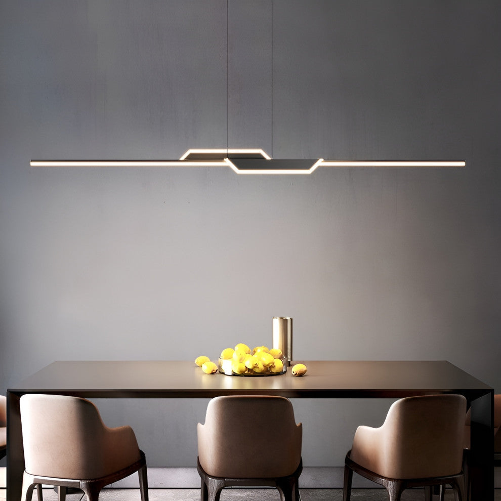 Bulle | Chandelier in a Minimalist Style for Living Room, Black