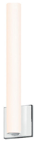 Sonneman 2440-FT Tubo Slim 12" LED Bath Sconce - Polished Chrome