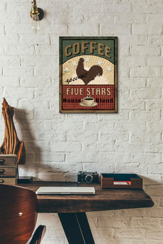 Coffee Blend III' by Daphne Brissonnet, Giclee Canvas Wall Art, 12"x16"
