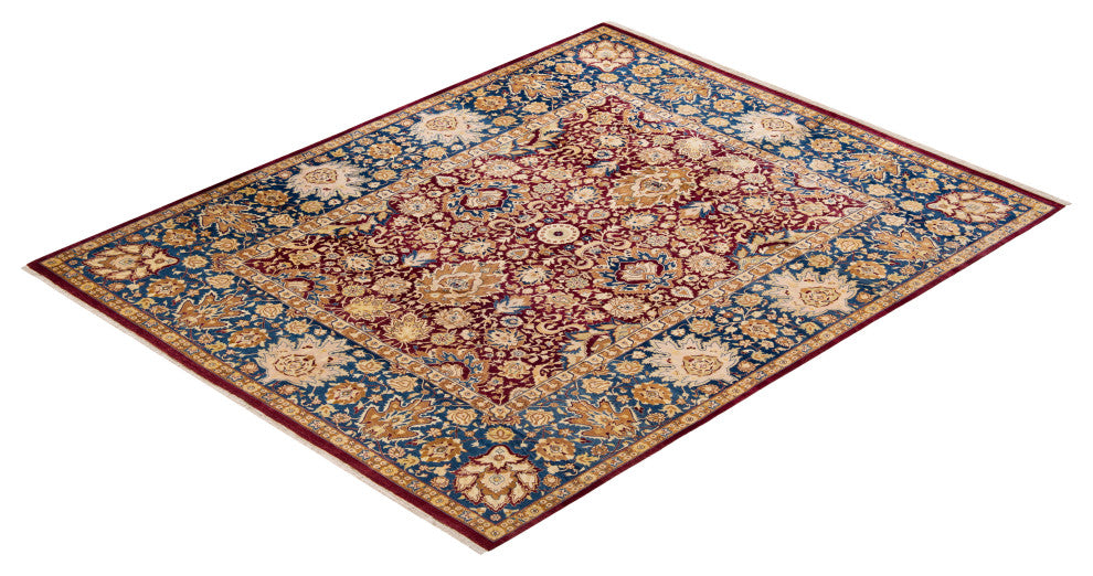 Mogul, One-of-a-Kind Hand-Knotted Area Rug Red, 8' 0" x 10' 1"