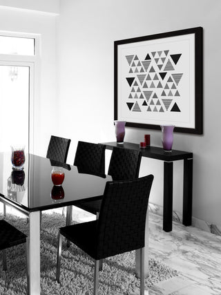 "Triangular Significance" Framed Art Print