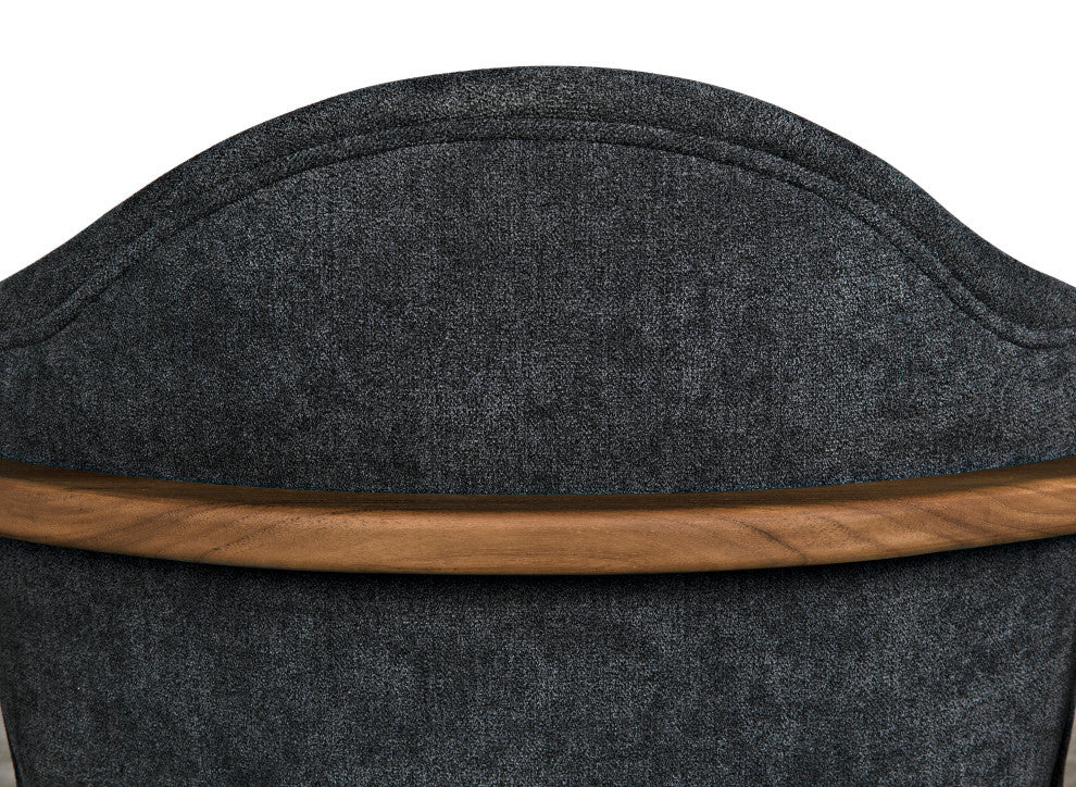 Vittorio Chair With Grey Fabric