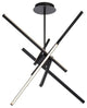 W.A.C. Lighting Parallax LED Pendant PD-73129-BK