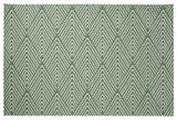 Lifeflor Diamond Spring Chenille Rug, Muted Green, 4'x6'