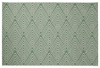 Lifeflor Diamond Spring Chenille Rug, Muted Green, 4'x6'