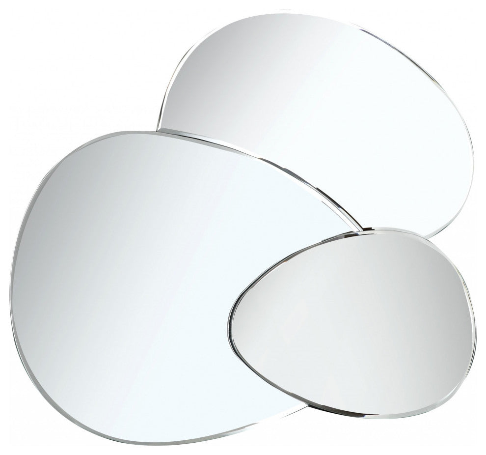 Evolution Abstract Round Mirror